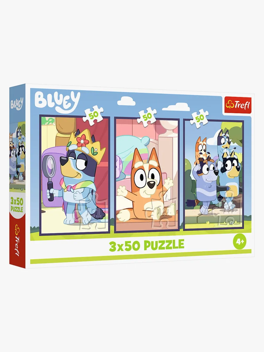 Trefl Bluey Family Pussel 3x50 Bitar