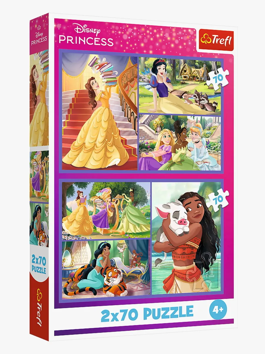Trefl Disney Princess Pussel 2x70 Bitar