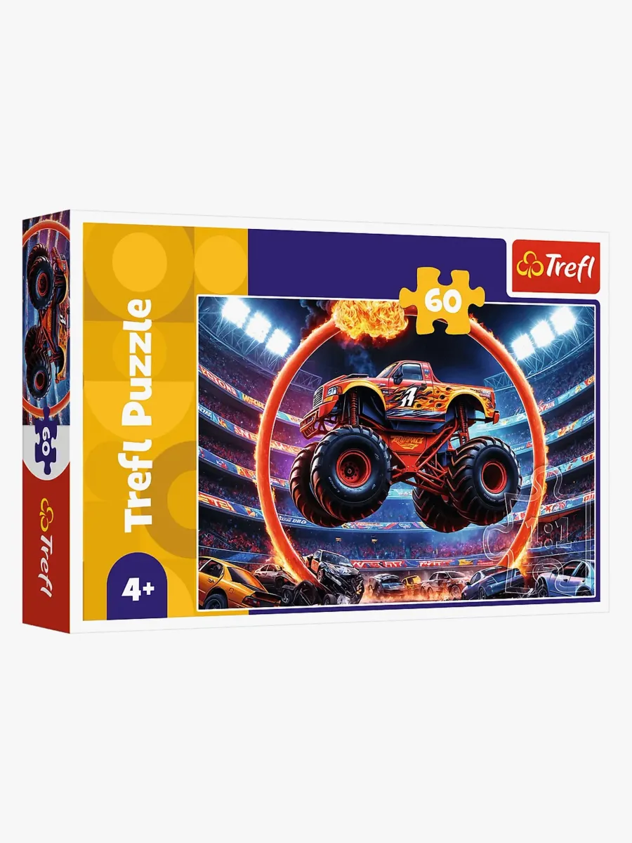 Trefl Monster Truck Pussel 60 Bitar