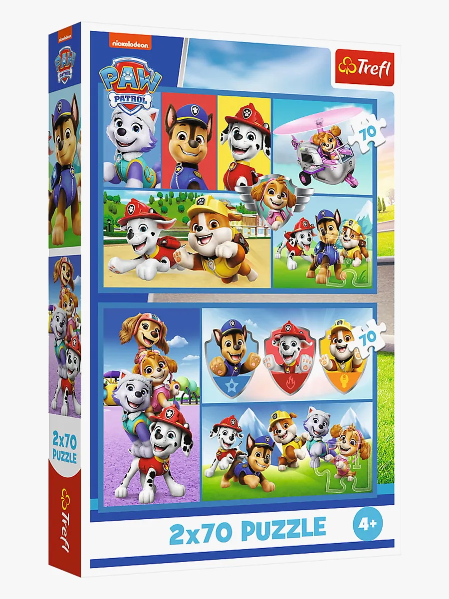 Trefl Paw Patrol Pussel 2x70 Bitar