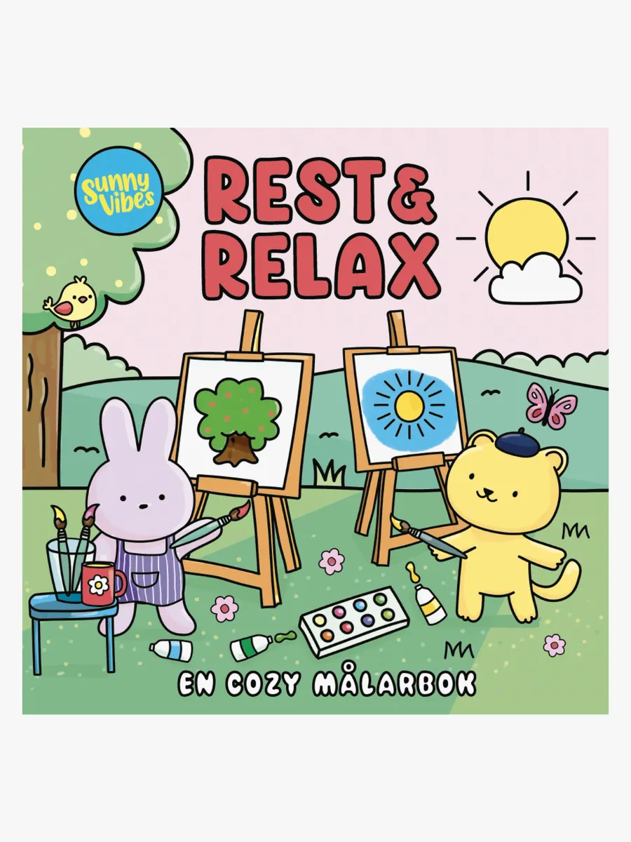 Cozy Rest & Relax Målarbok