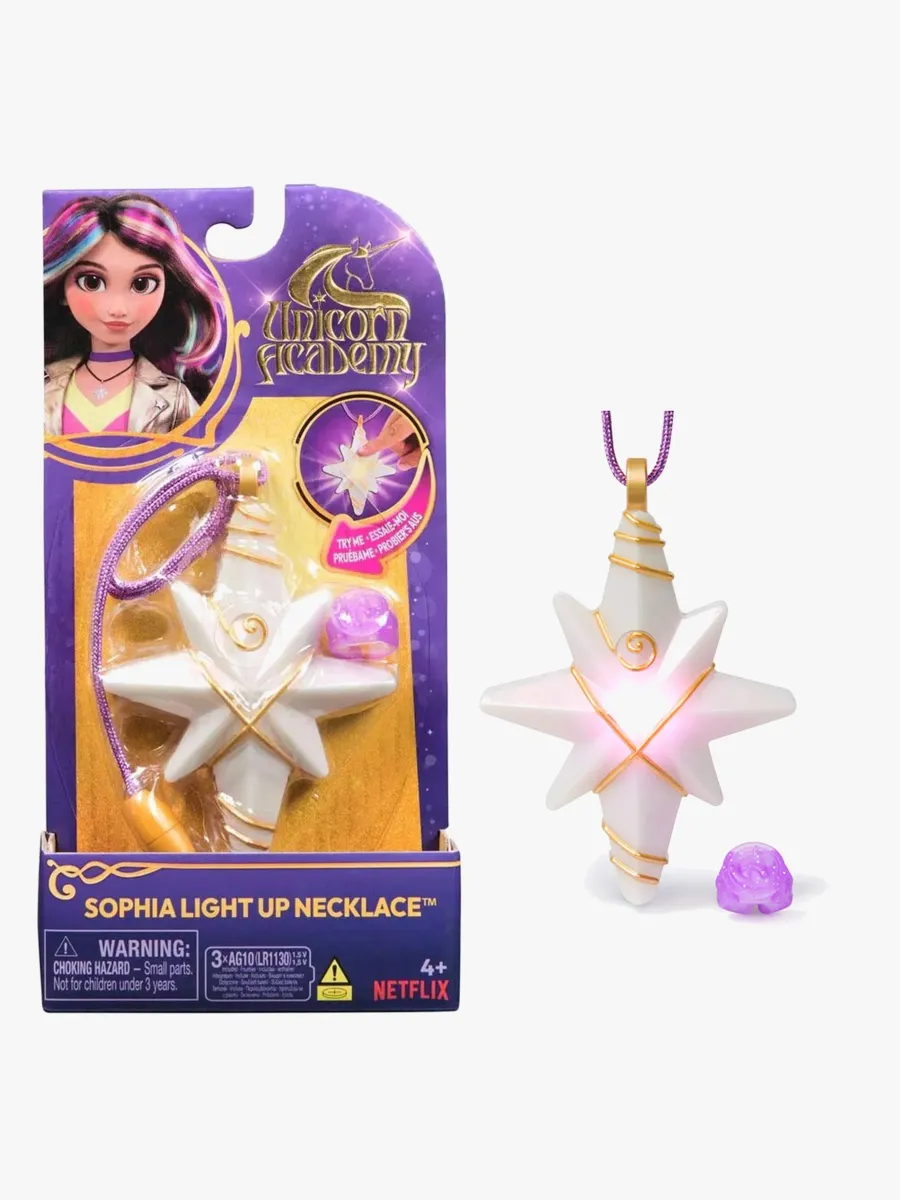 Unicorn Academy Accessoarset Sophia's Light Up Necklace &  Ring