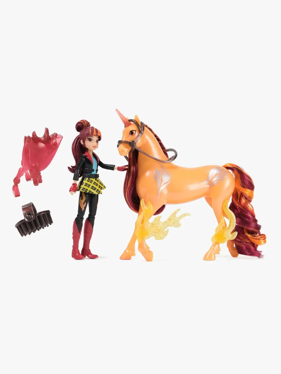 Unicorn Academy Docka &  Enhörning V2 Valentina &  Cinder