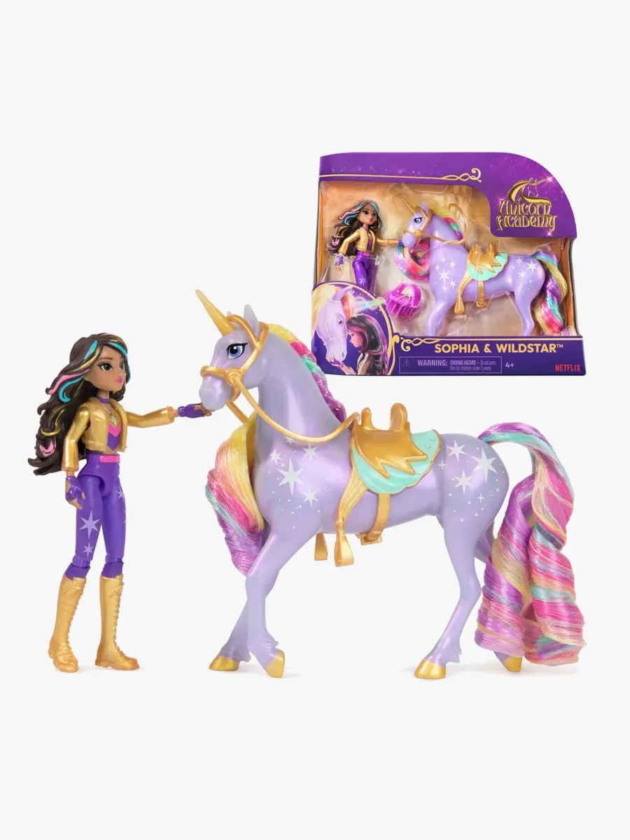 Unicorn Academy Figurset Sophia &  Wildstar