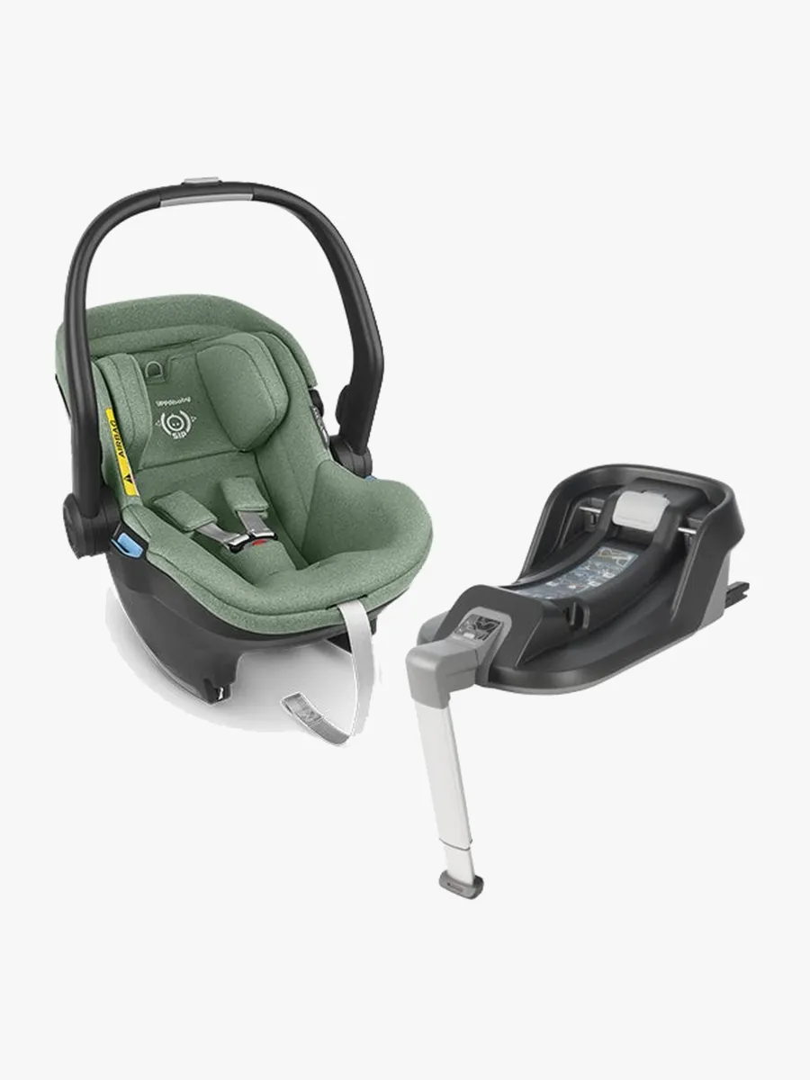 UPPAbaby MESA i-Size Babyskydd inkl. ISOFIX-bas, Emmett Green
