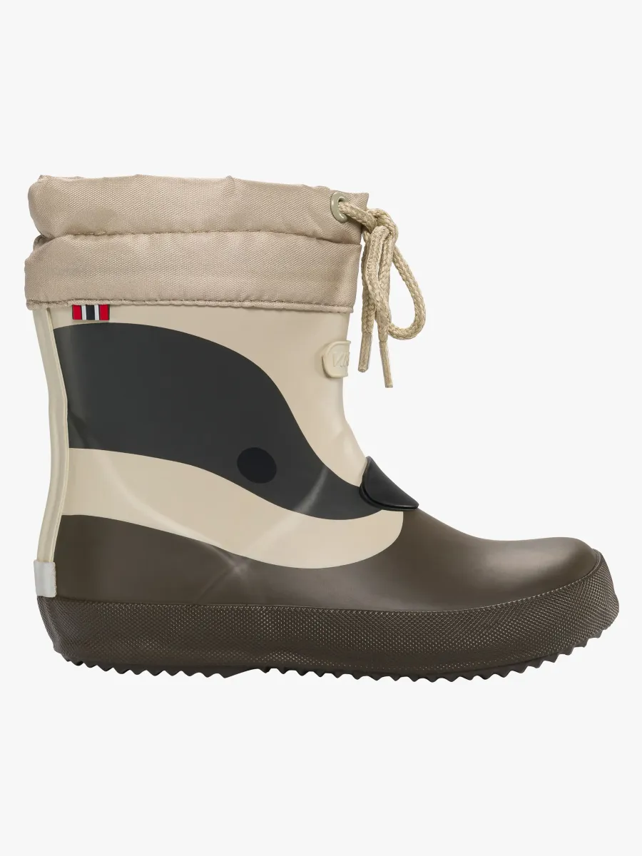 Viking Alv Indie Print Gummistövlar, Brown, 22