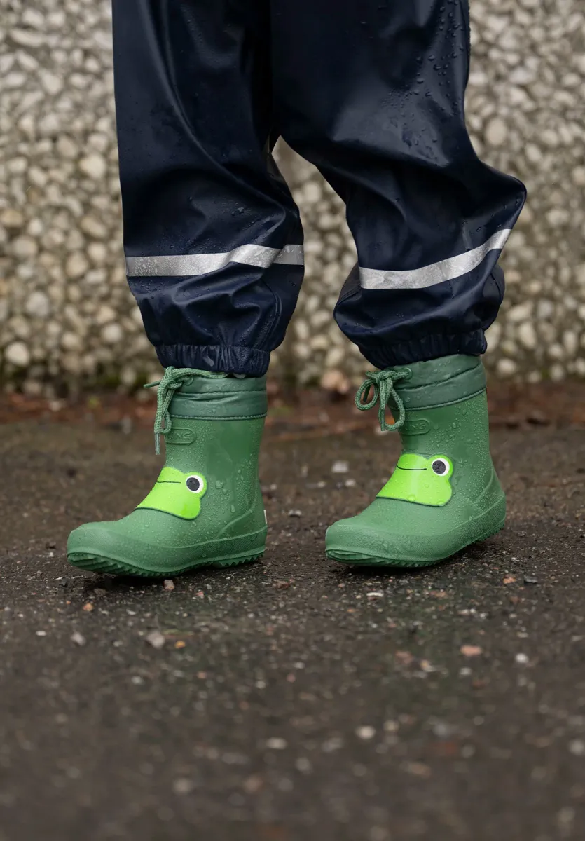 Viking Alv Indie Print Gummistövlar, Green, 28