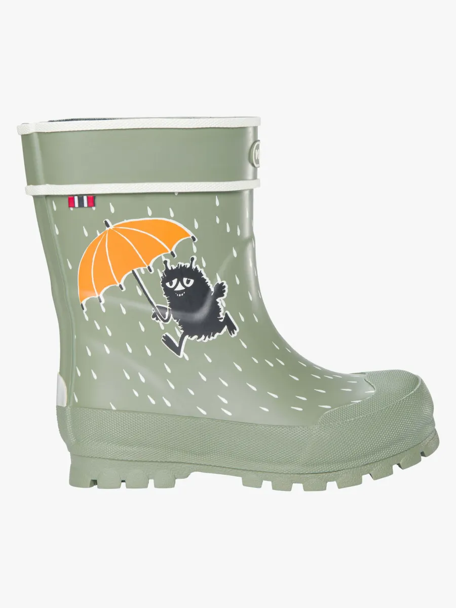 Viking Alv Jolly Mumin Gummistövlar, Green, 29