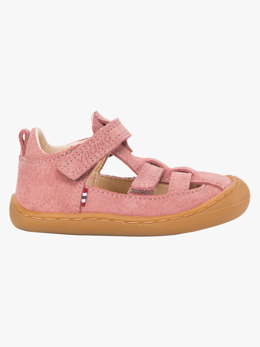 Viking Alv Lind Barefoot 2V Sandaler, Dusty Pink, 21