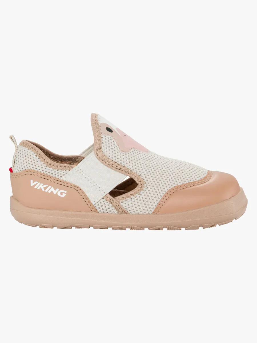 Viking Alv Paw Barefoot Sandaler, Beige, 21