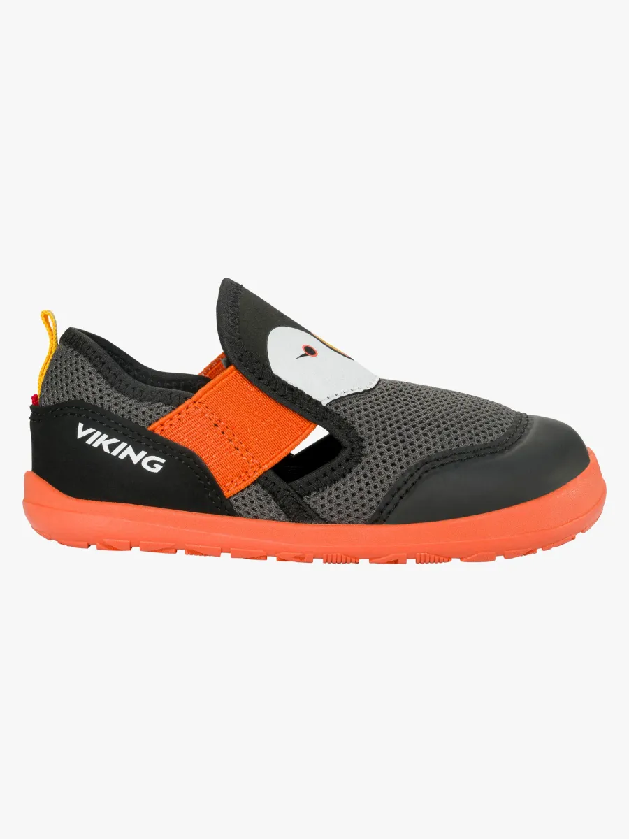 Viking Alv Paw Barefoot Sandaler, Black, 27