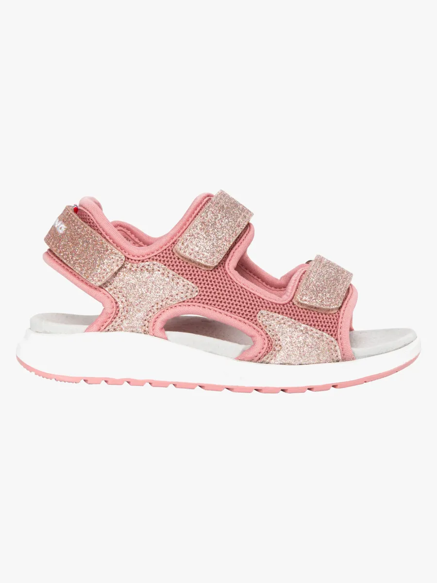 Viking Anchor Glitter 3V Sandal, Light Pink, 30