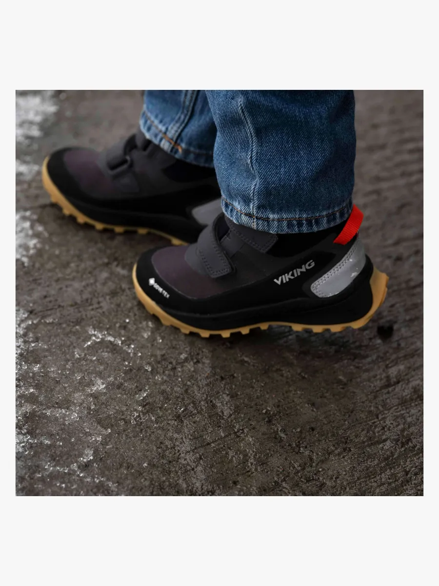 Viking Expower Mid GTX 2V Sneakers, Black, 23 - Bäst i test