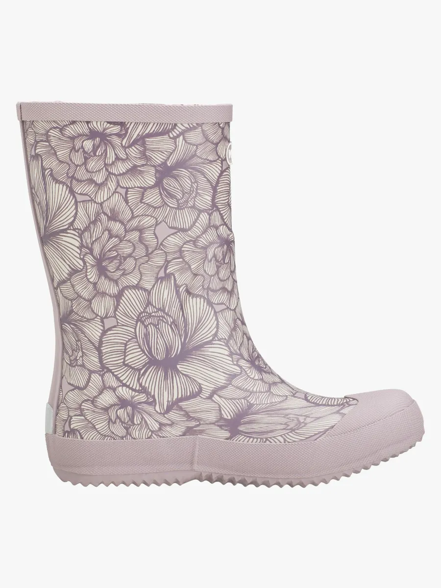 Viking Indie Print Gummistövlar, Dusty Pink/Cream, 22