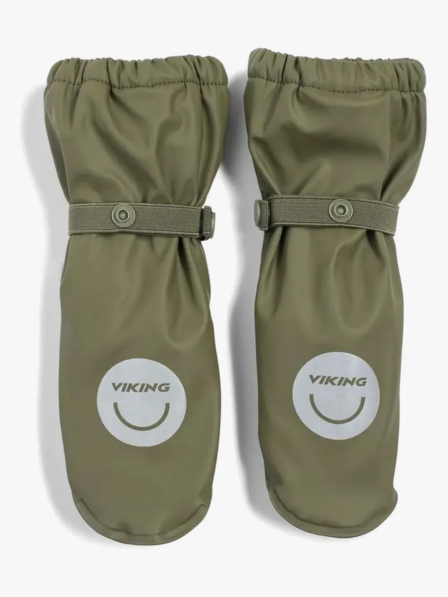 Viking Jolly Fodrade Regnvantar, Olive, 6