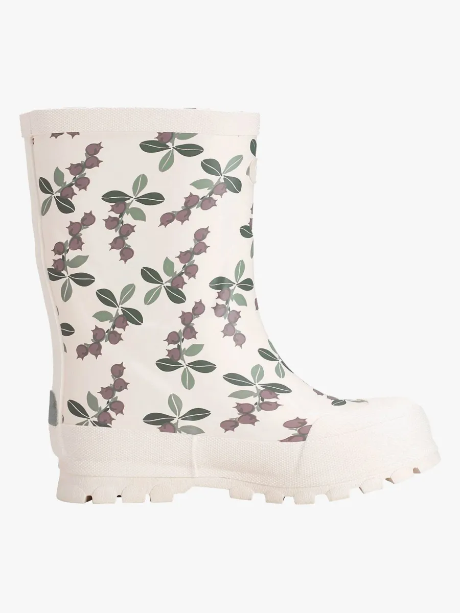 Viking Jolly Print Gummistövlar, Light Pink/Olive, Stl 34 - Bäst i test