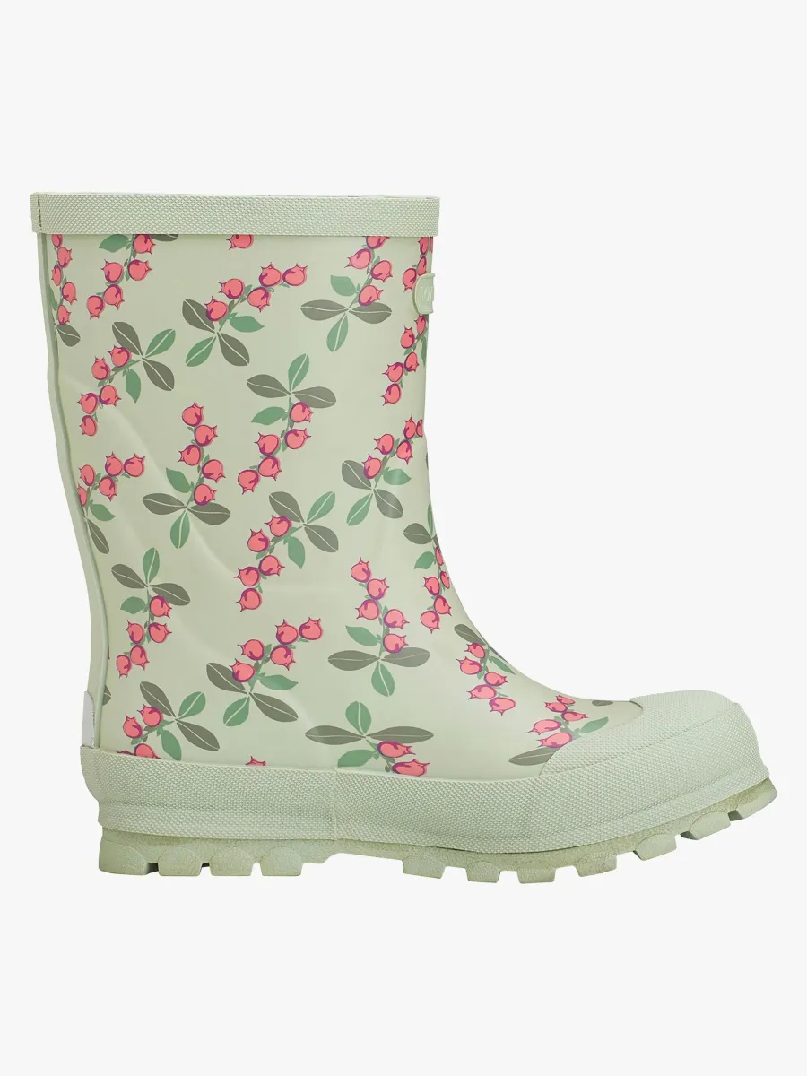 Viking Jolly Print Gummistövlar, Mint/Rosa, 28 - Bäst i test