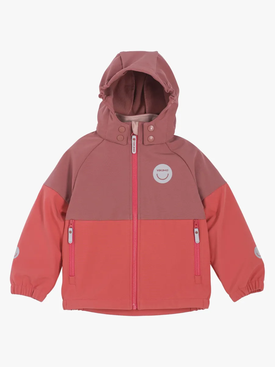Viking Play Softshelljacka, Pink, 110