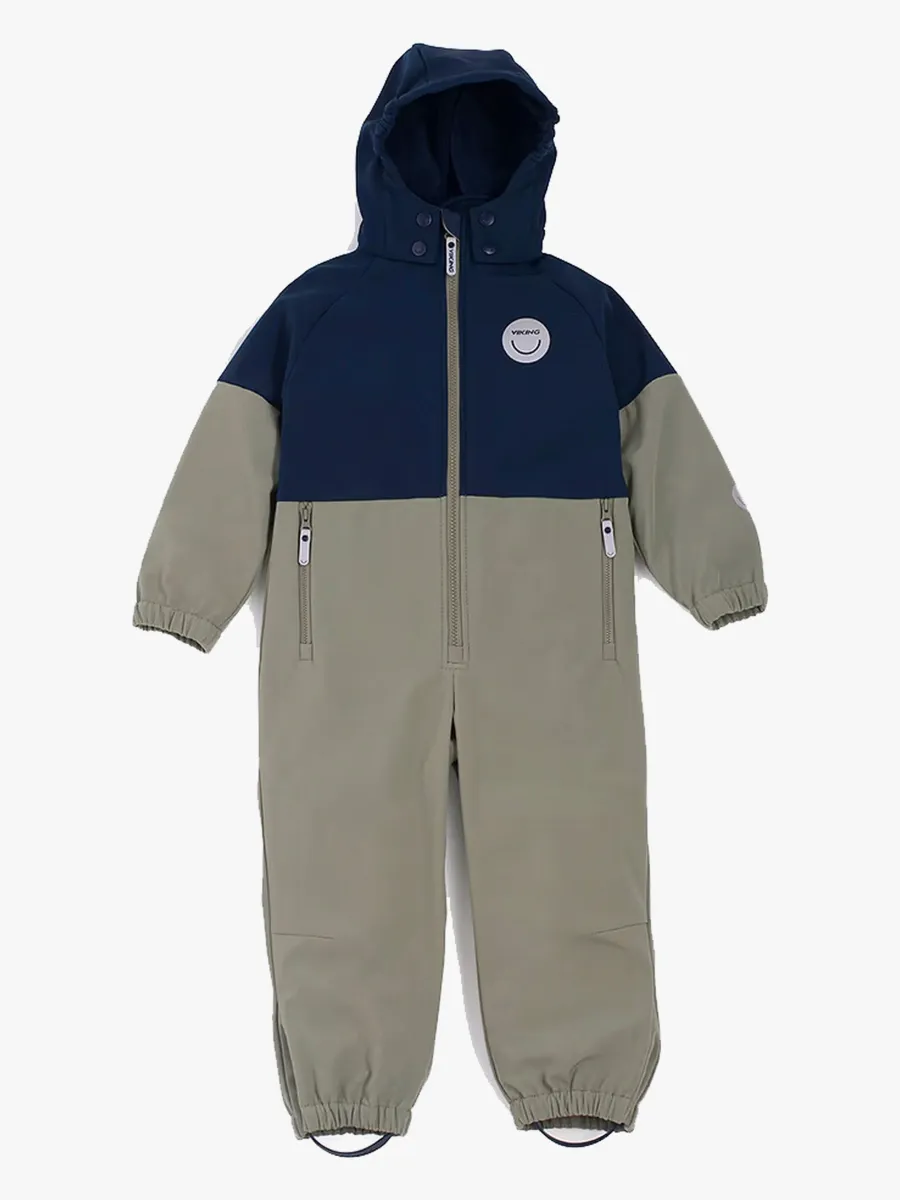 Viking Play Softshelloverall, Navy, 116