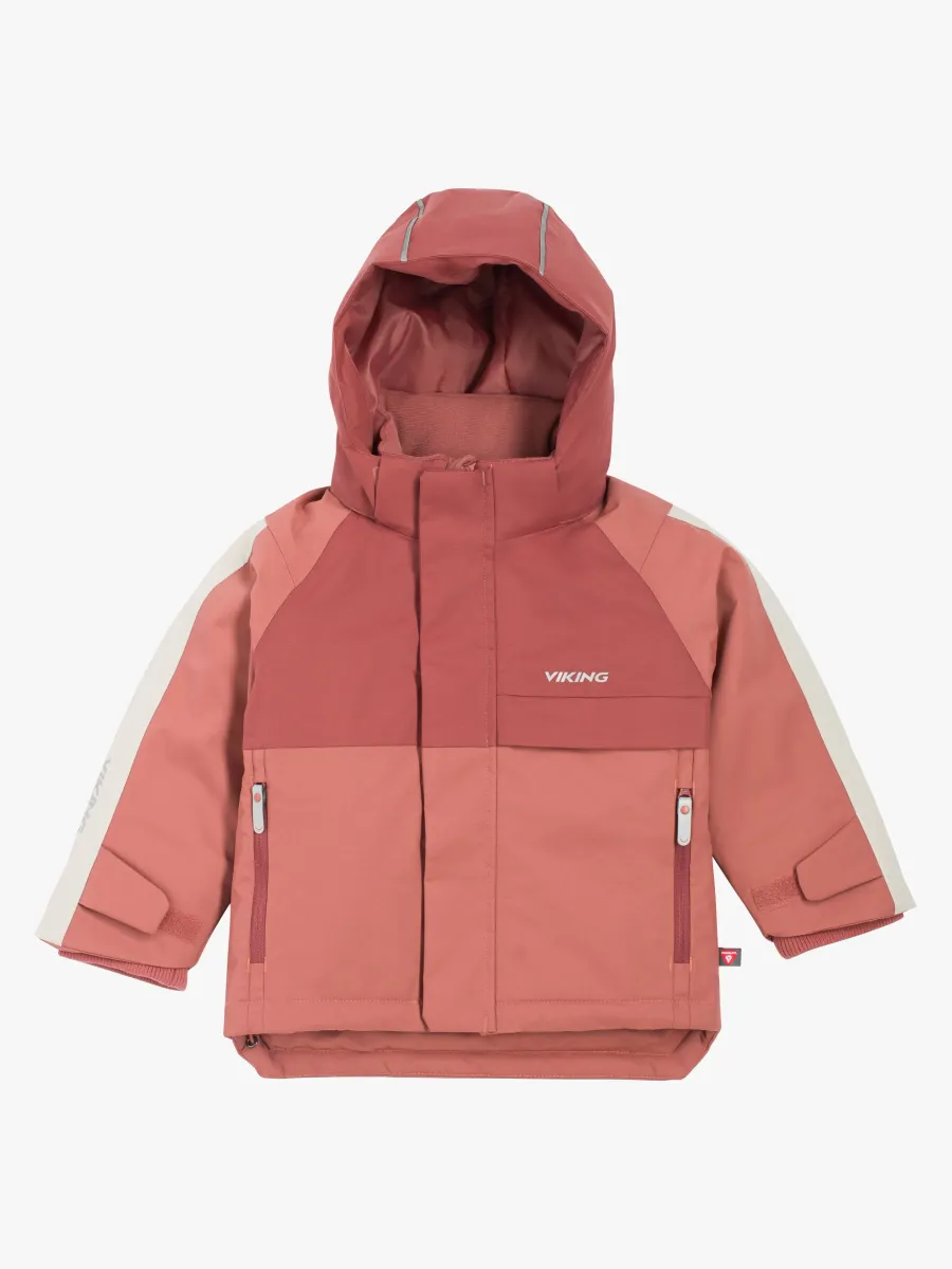 Viking Play Vinterjacka, Pink/Cement, 104