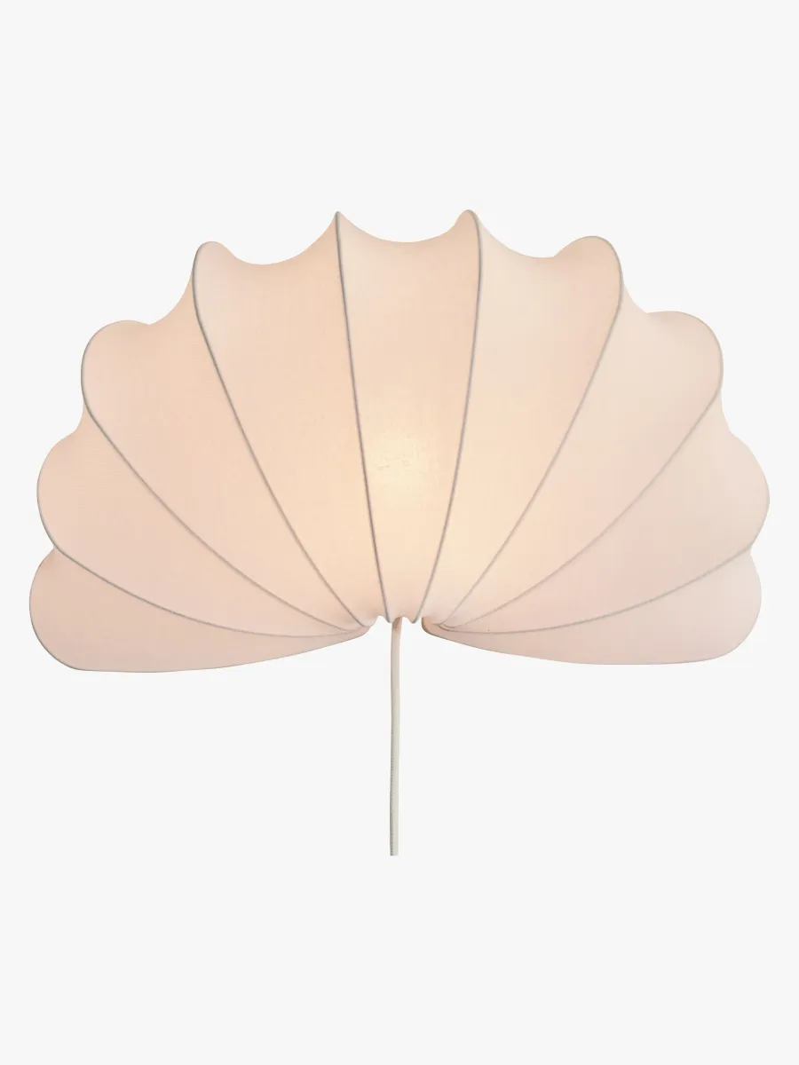 Watt &  Veke Anna Vägglampa L, Cotton White, Barnrum
