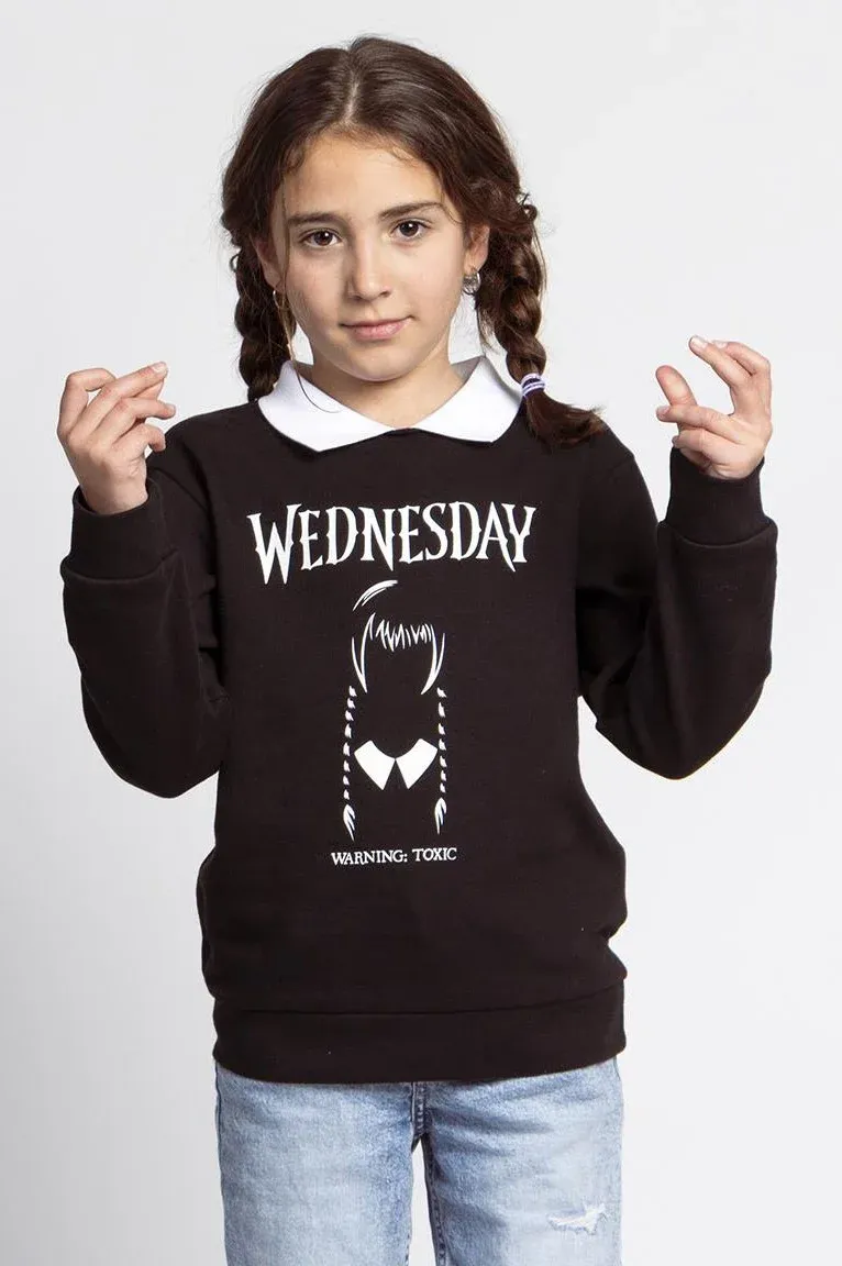 Wednesday Tröja, Svart, 10 år