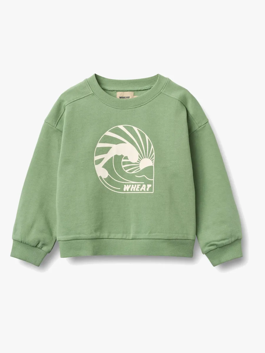 Wheat Breeze Sweatshirt, Jade Green, 116