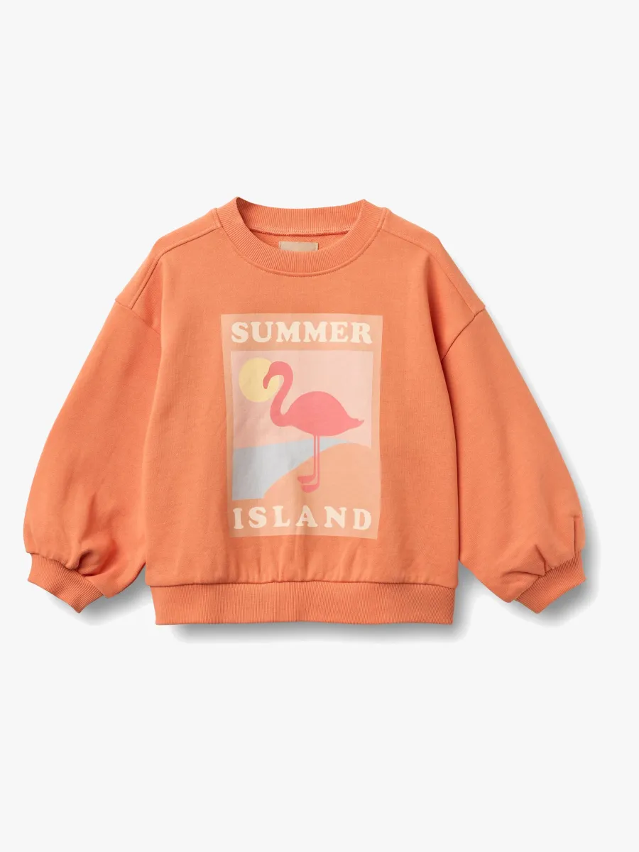 Wheat Eliza Sweatshirt, Sunkissed Orange, 122