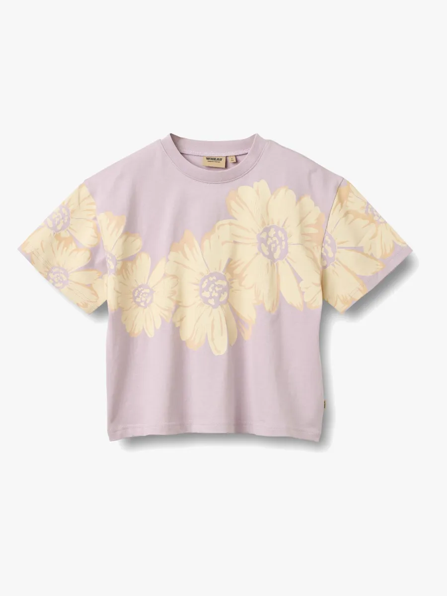 Wheat Petri T-shirt, Lavender, 128