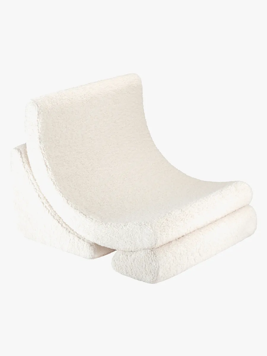 Wigiwama Måne Barnfåtölj, Cream White