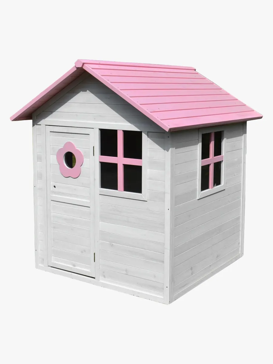 Woodlii Lekstuga, Vit/Rosa
