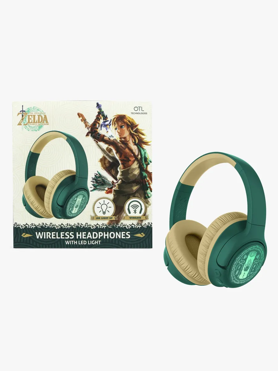 Zelda Hörlurar Trådlösa med LED Sharing AUX