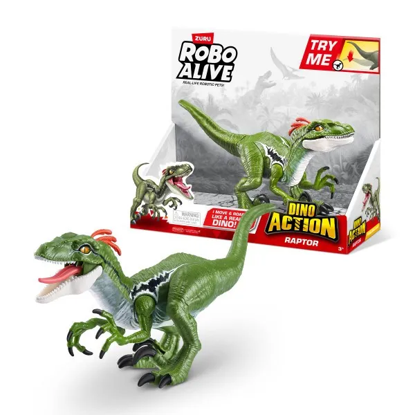 Zuru Robo Alive Dino Action Raptor