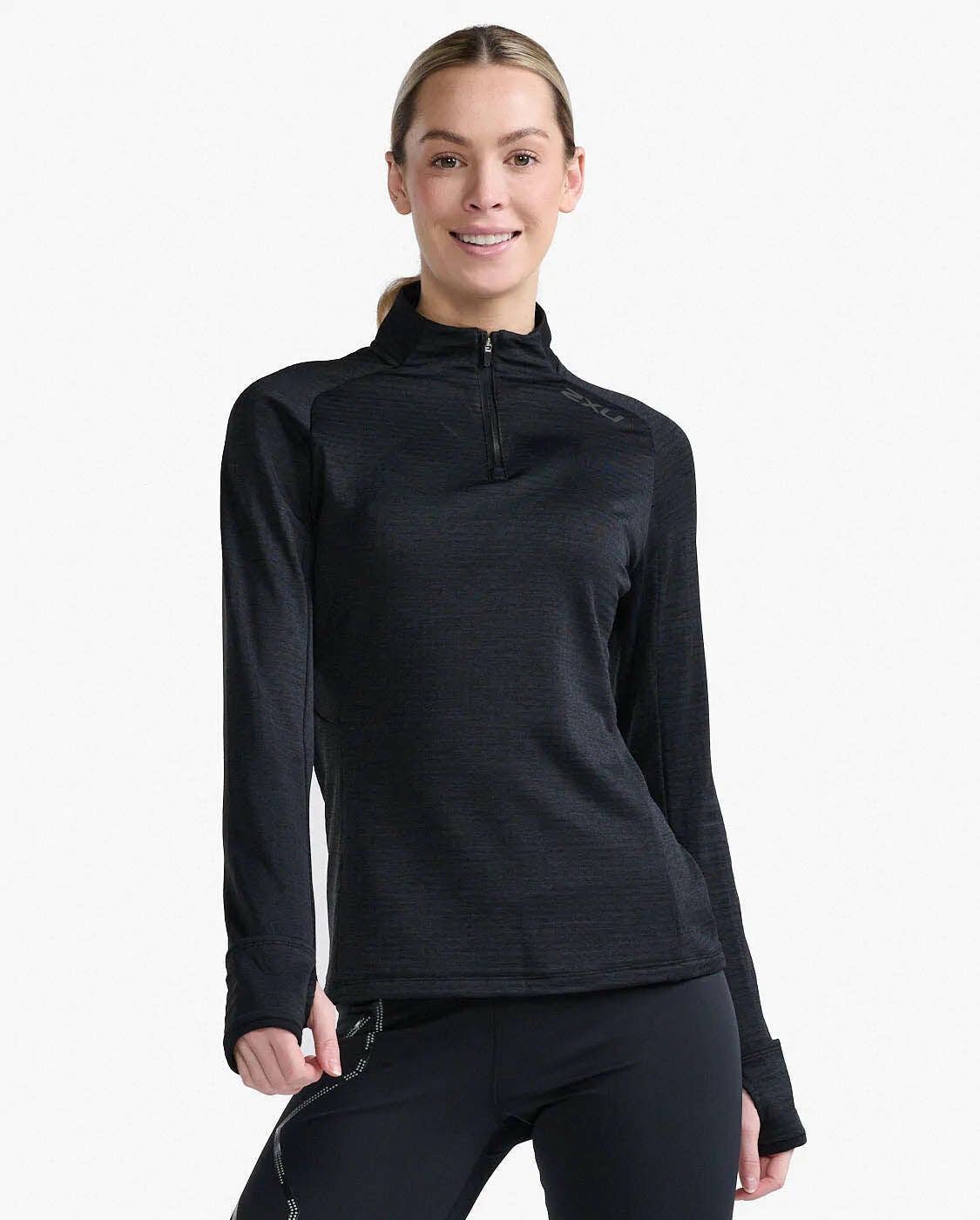 2XU Ignition Base Layer Långärmad Topp|Black/ Reflective