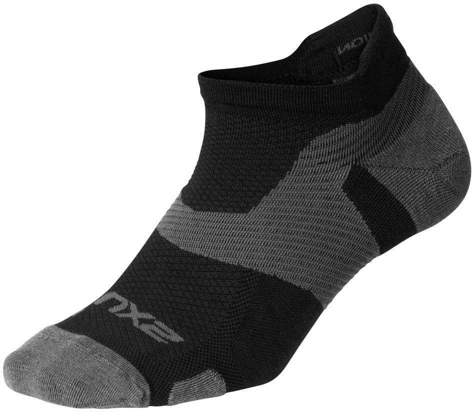 2XU Vectr MerinoLight NoShow Sock|Black M