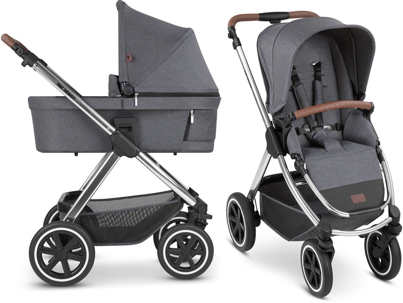 ABC Design Samba Duovagn|Asphalt
