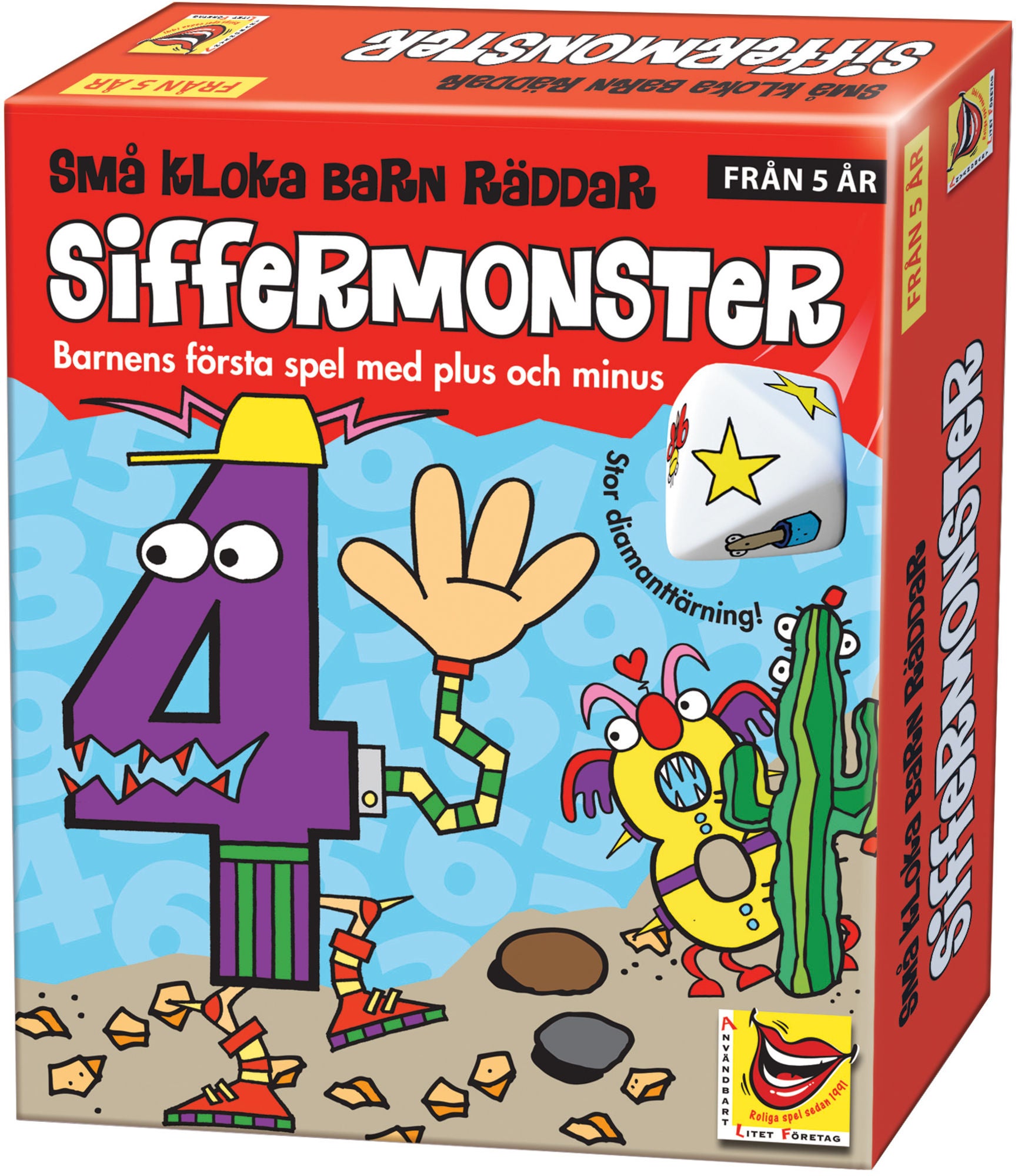 ALF Små Kloka Barn Räddar Siffermonster