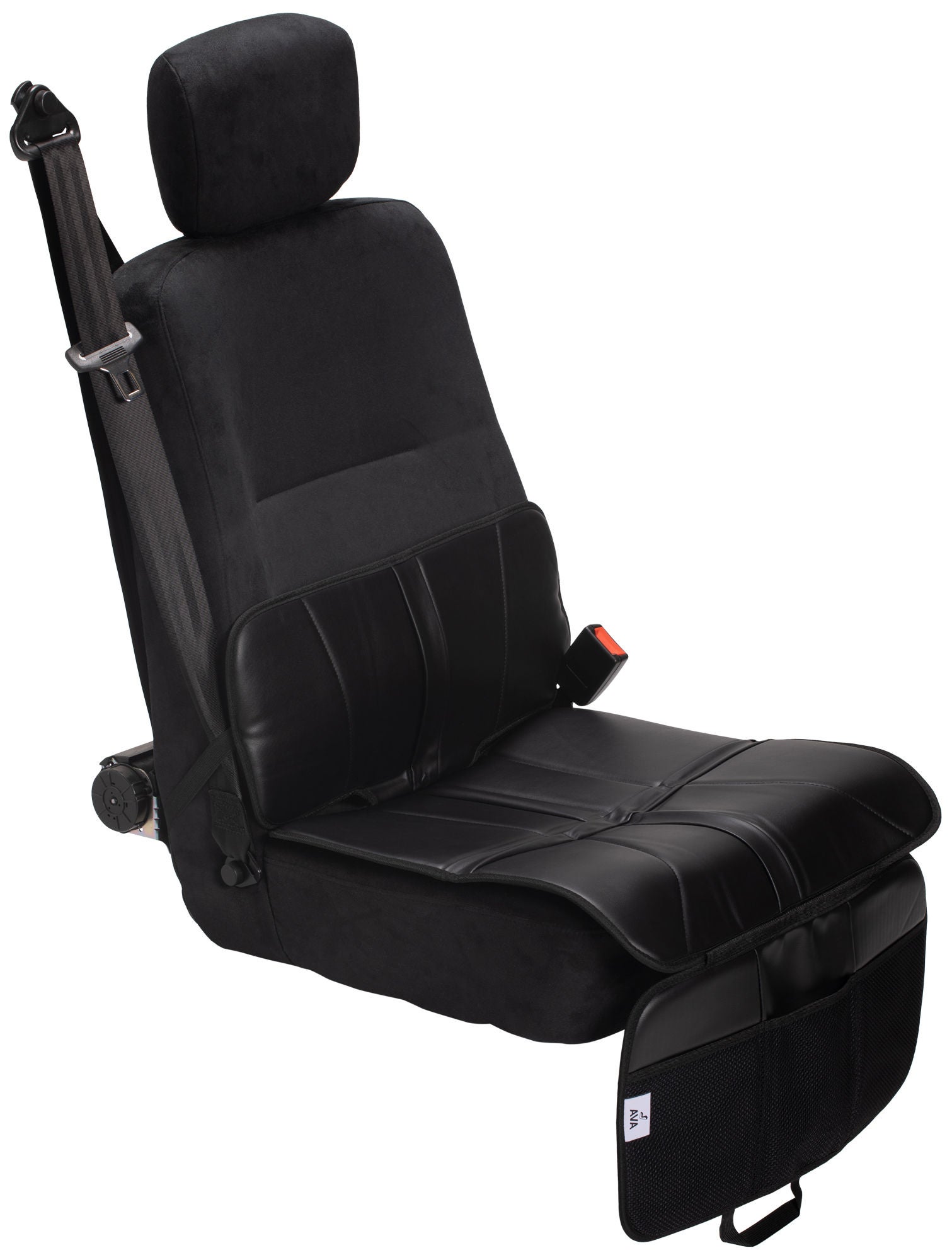 AVA Sätesskydd Framåtvänd Bilbarnstol Leather|Black