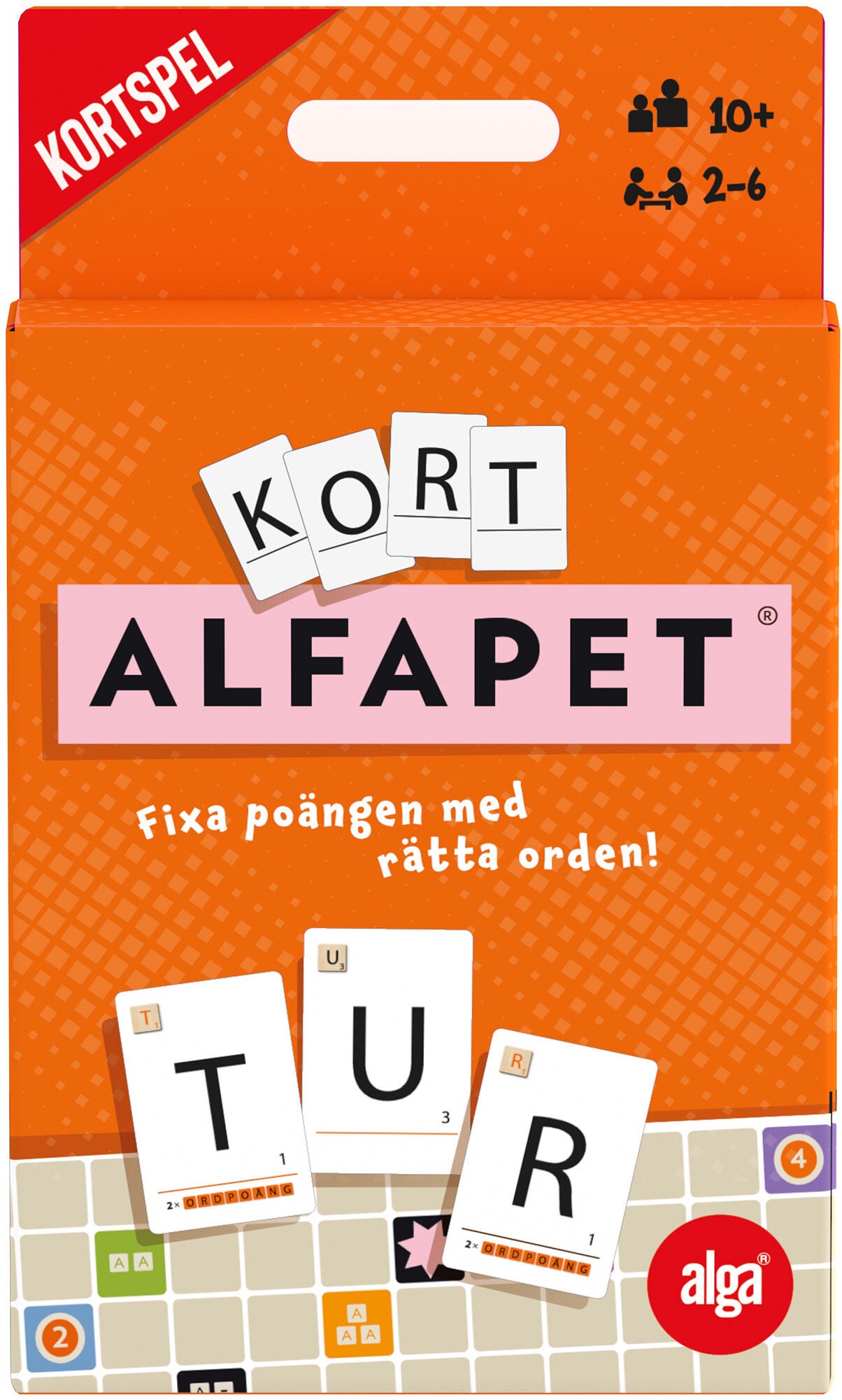 Alga Kortspel Alfapet|