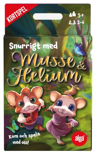 Alga Kortspel Snurrigt med Musse &  Helium|