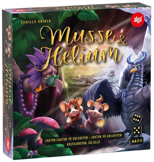 Alga Musse &  Helium Jakten På Guldosten Spel|