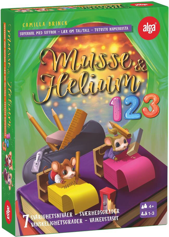 Alga Musse &  Helium Spel 123|
