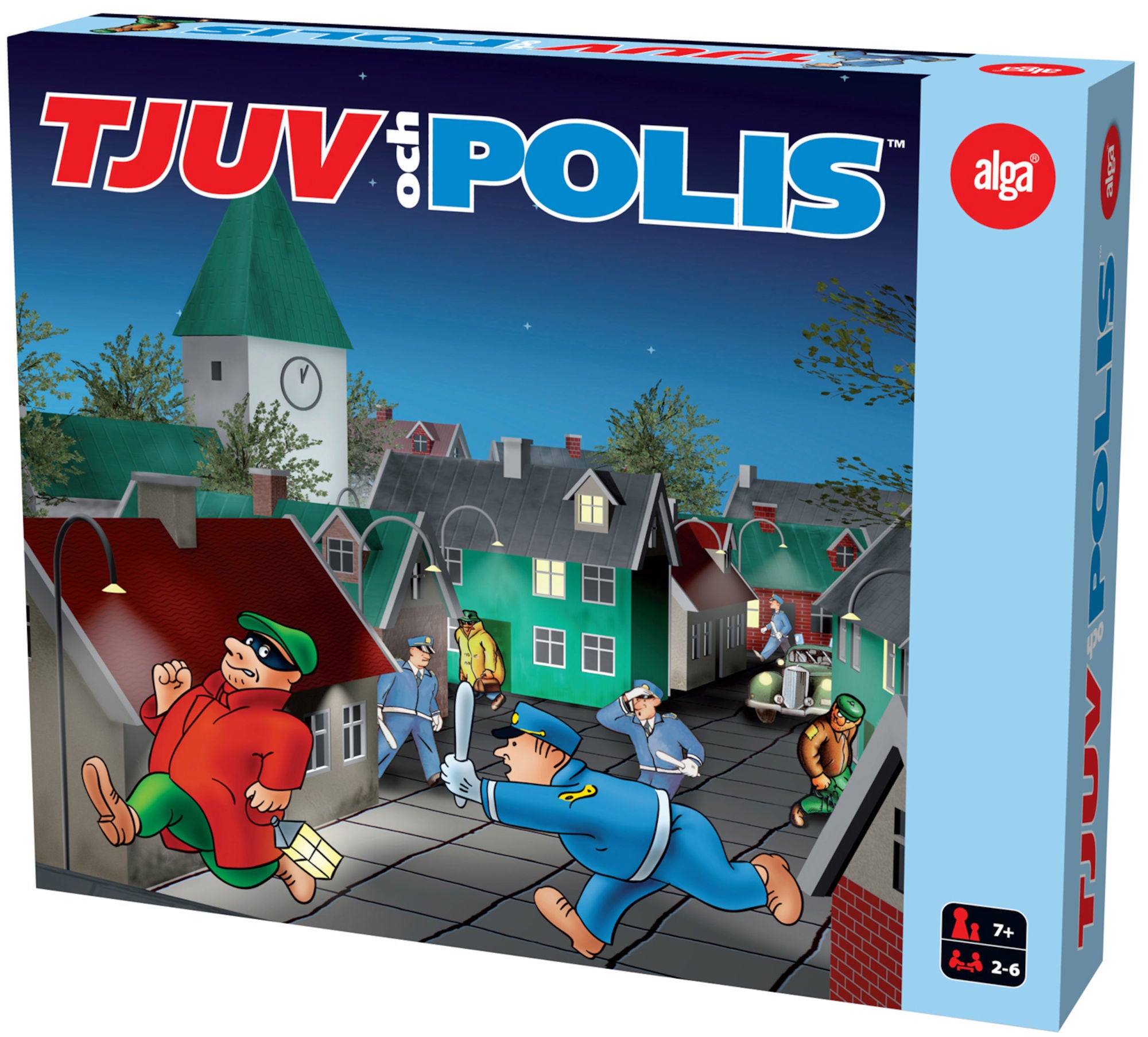 Alga Spel Tjuv Och Polis|