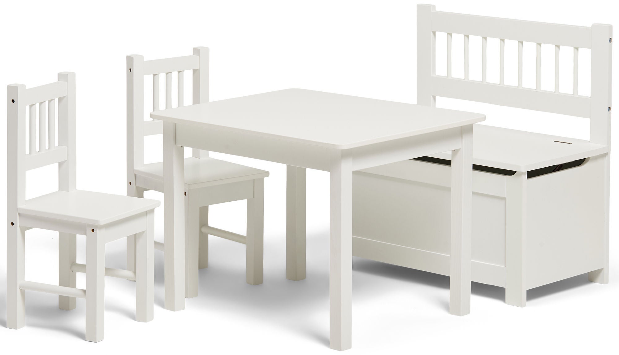 Alice &  Fox Bord och Stolar och Bänk|White