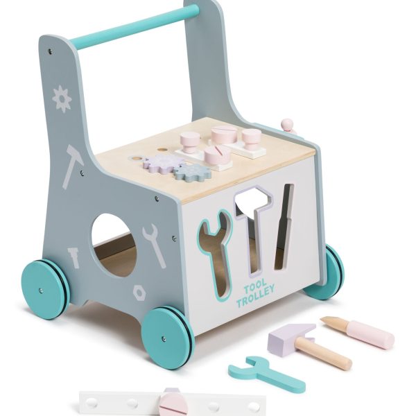 Alice &  Fox Lära-Gå-Vagn|Pastell