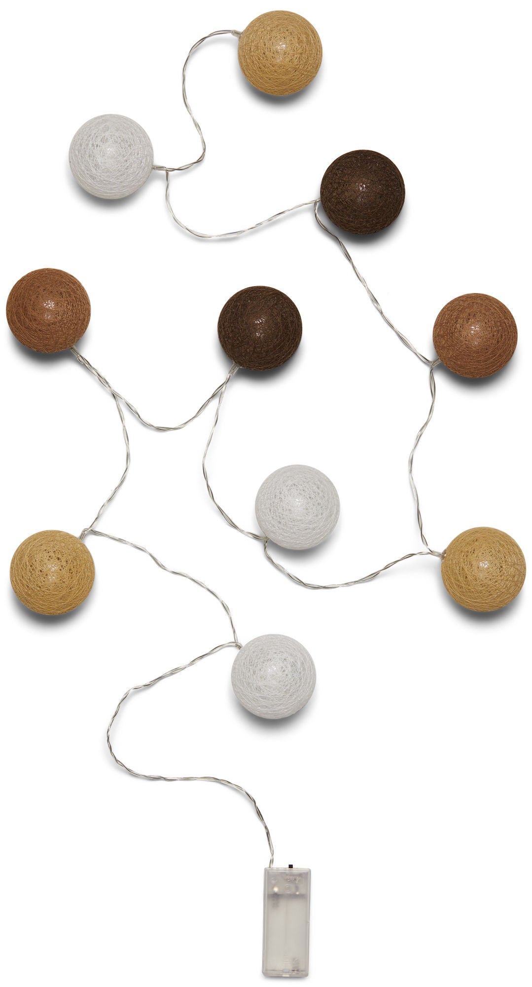 Alice &  Fox Ljusslinga 10 Bollar|Mixed Brown