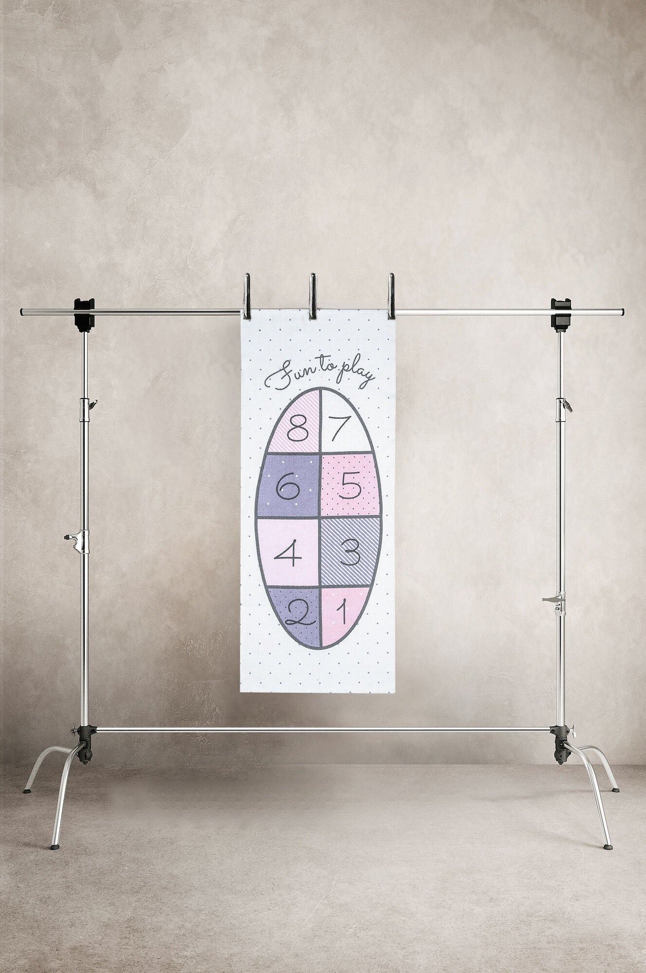 Alice &  Fox Matta med Siffror 70x80|