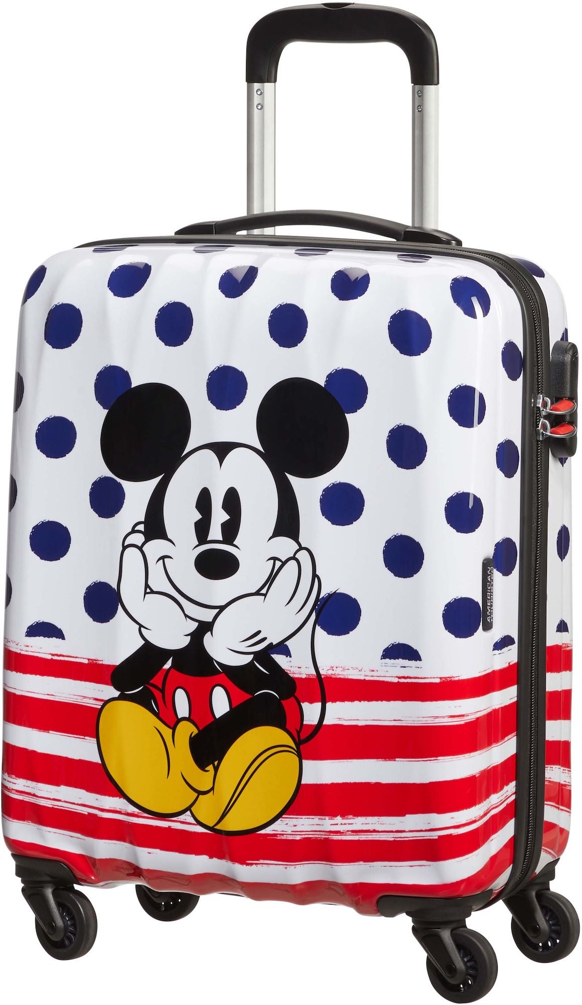 American Tourister Disney Alfatwist 2.0 Spinner Resväska 36L|Mickey Blue Dots