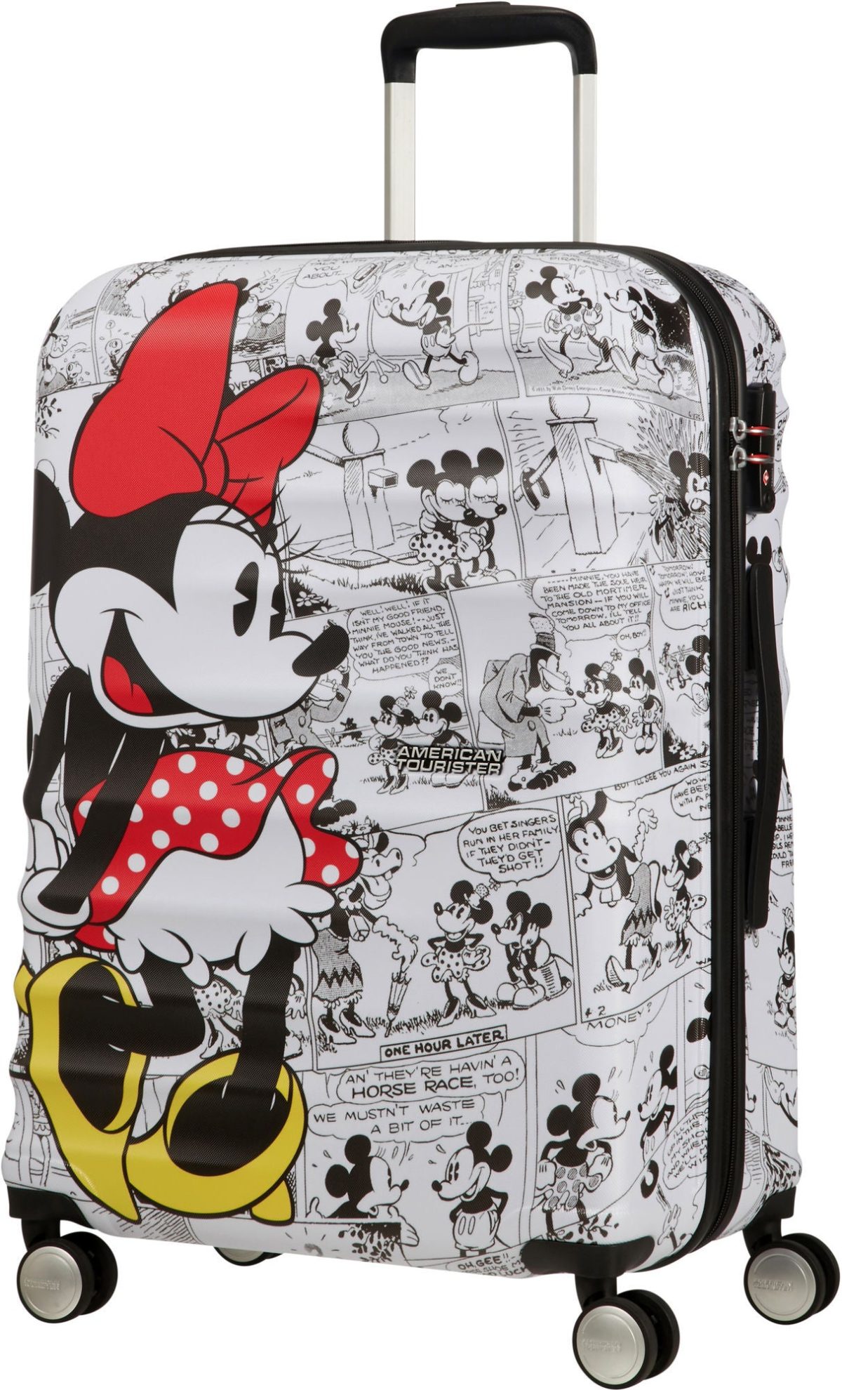 American Tourister Disney Mimmi Pigg Resväska|Vit