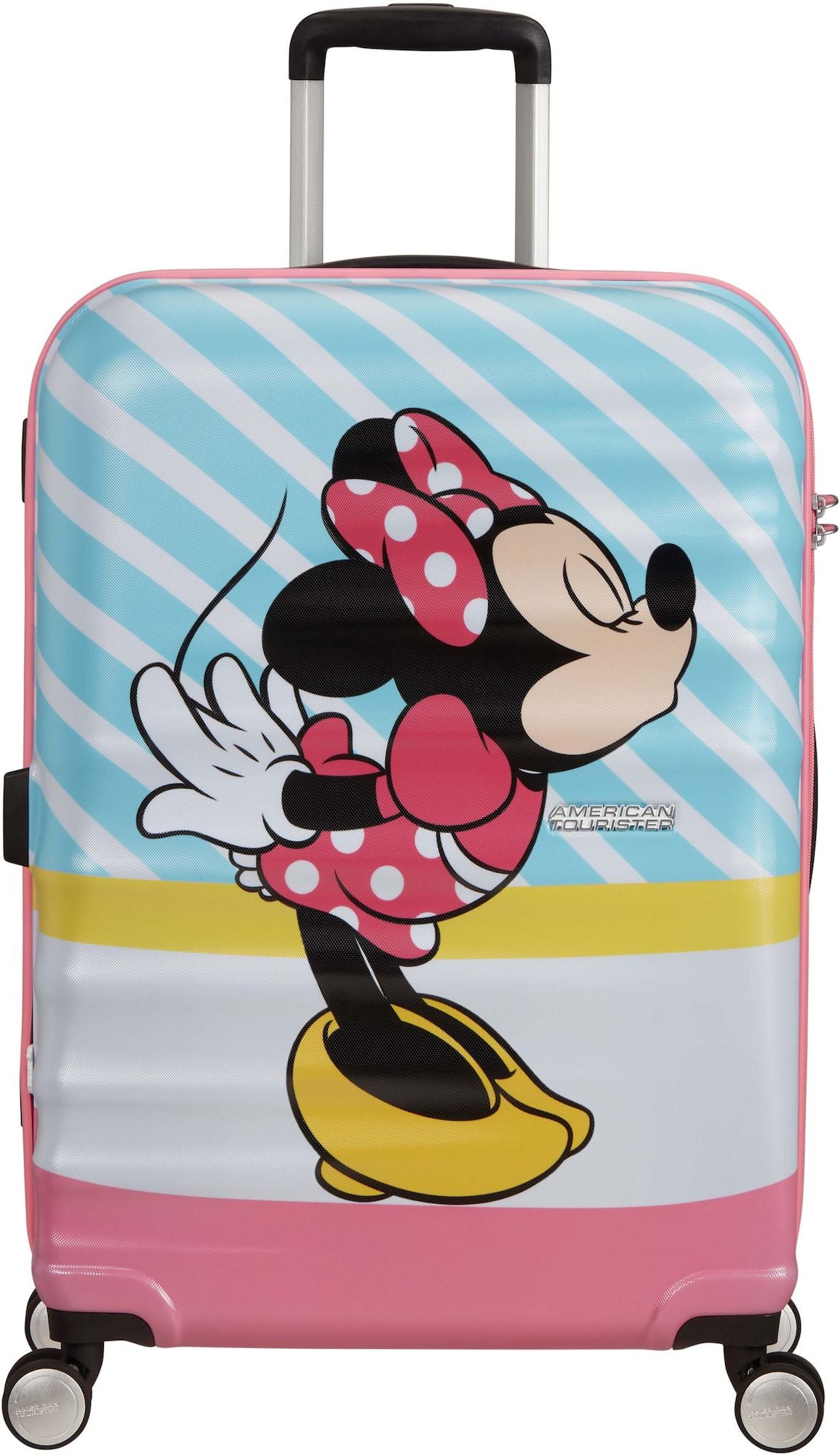 American Tourister Disney Spinner Resväska 64L|Minnie Pink Kiss